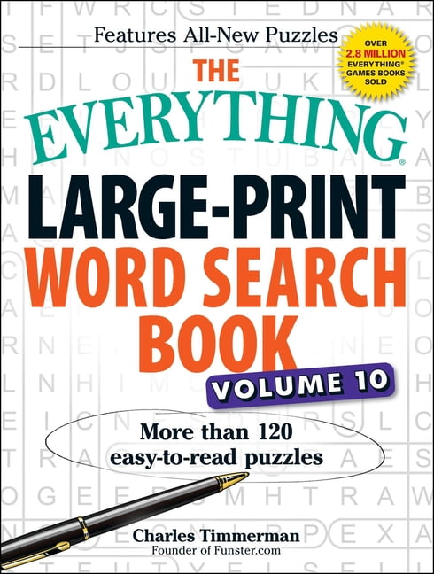 Everything(r) The Everything Large-Print Word Search Book, Volume 10 ...
