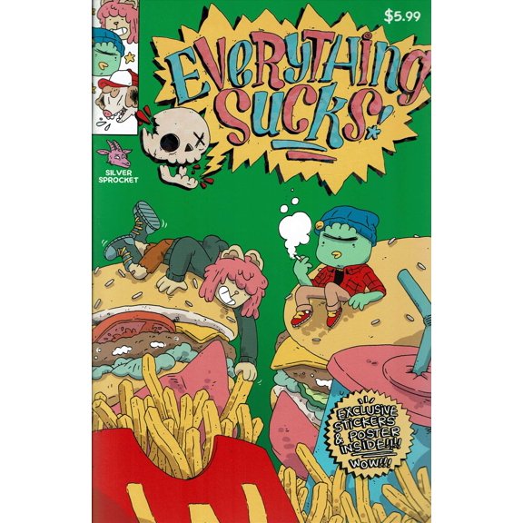 Everything Sucks! #1 VF ; Silver Sprocket Comic Book