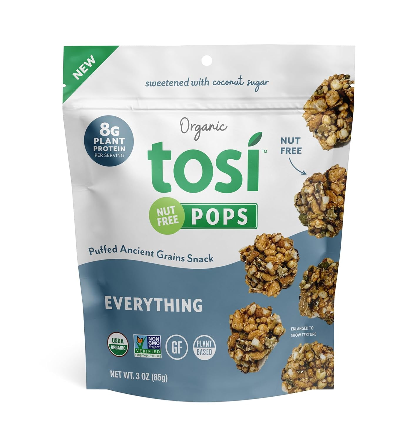 Everything Supers, Plant Based, GlutenFree Crunchy Snacks, Vegan