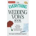 thumbnail image 1 of Pre-Owned The Everything Wedding Vows Book: How to personalize the most important promise you'll ever make (Paperback) 1598698613 9781598698619, 1 of 1