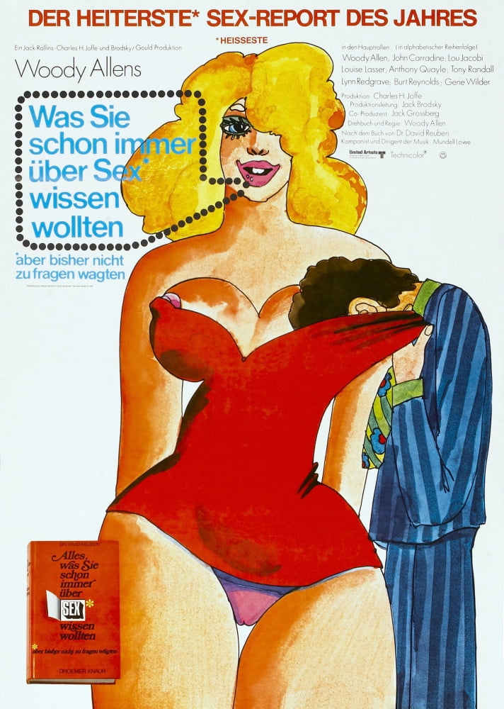 Everything You Always Wanted To Know About Sex But Were Afraid To Ask Canvas Art - (11 x 17)