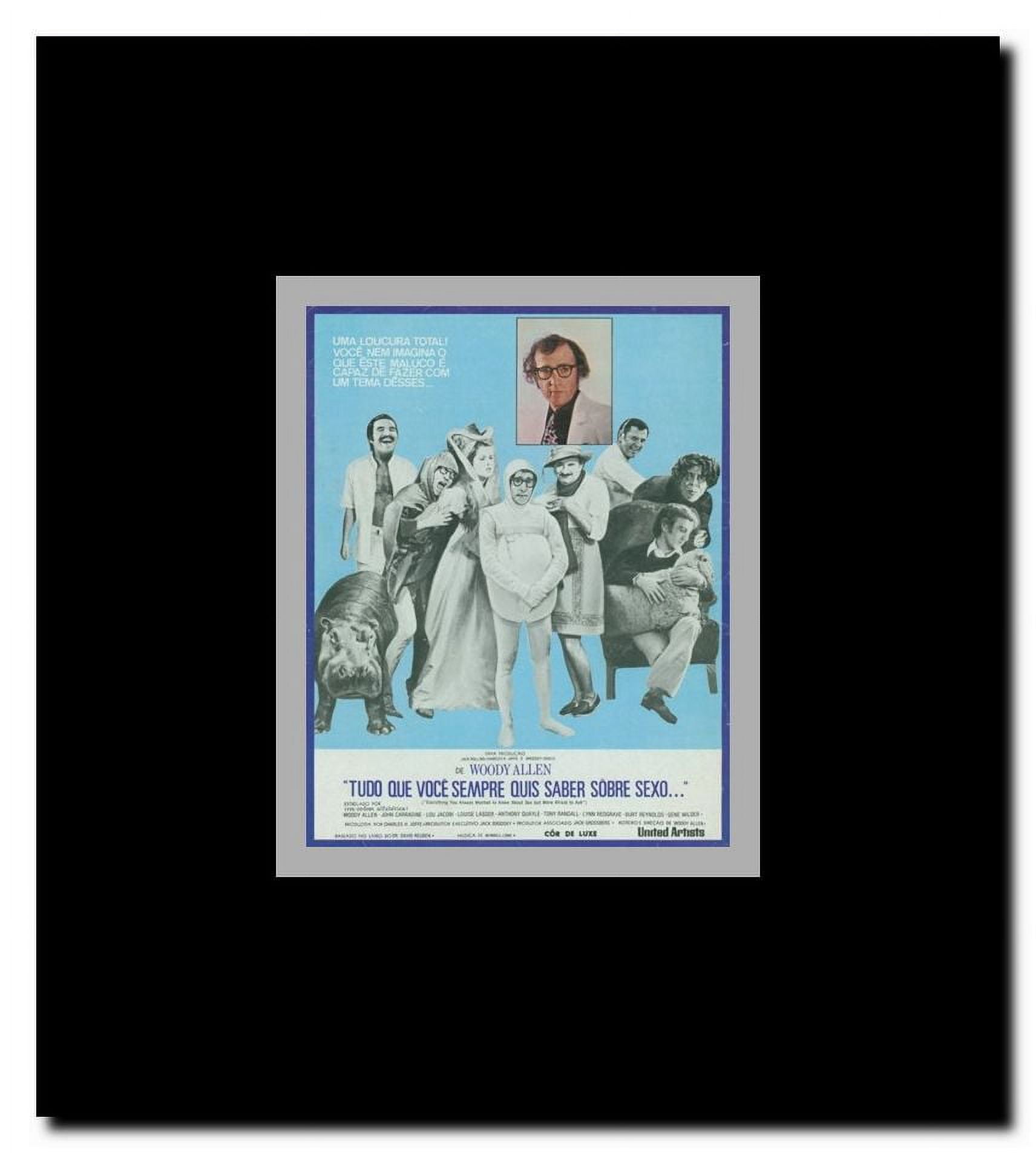 Everything You Always Wanted to Know about Sex (But Were Afraid to Ask) Framed Movie Poster