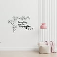 thumbnail image 1 of Everything You Can Quote Cherry Blossom Japanese Flower Sakura Wall Sticker Art Decal for Girls Boys Kids Room Bedroom Nursery House Fun Home Decor Stickers Wall Art Vinyl Decoration Size (8x10 inch), 1 of 3