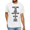 thumbnail image 1 of Everything You Love About New Orleans Is Because Of Black People Shirt, 1 of 4