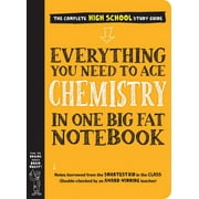 Everything You Need to Ace Chemistry in One Big Fat Notebook Paperback