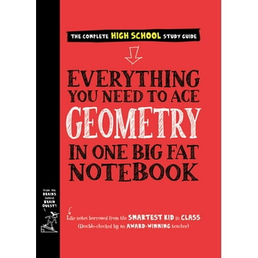 Pre-Owned Everything You Need to Ace Geometry in One Big Fat Notebook (Paperback) 1523504374 9781523504374