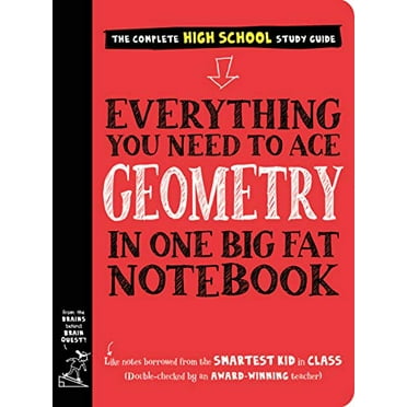 Pre-Owned Everything You Need to Ace Geometry in One Big Fat Notebook (Paperback) 1523504374 9781523504374
