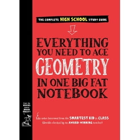 Everything You Need to Ace Geometry in One Big Fat Notebook - Paperback