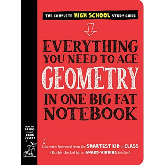 Pre-Owned Everything You Need to Ace Geometry in One Big Fat Notebook (Paperback) 1523504374 9781523504374
