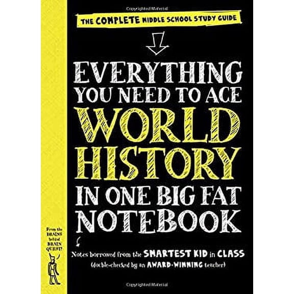 Pre-Owned Everything You Need to Ace World History in One Big Fat Notebook, : The Complete Middle School Study Guide, by Ximena Vengoechea (Paperback), History