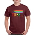 thumbnail image 1 of Everything You Want To Be T-Shirt Men -Image by Shutterstock, Male 5X-Large, 1 of 4