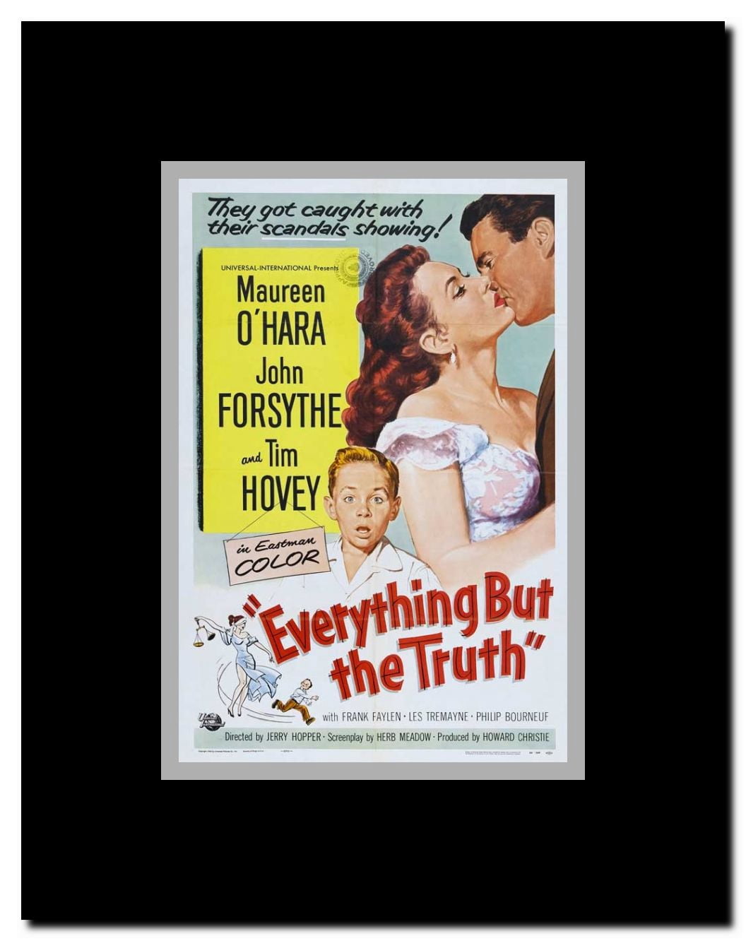 Everything but the Truth Framed Movie Poster