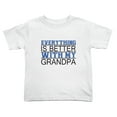 thumbnail image 1 of Everything is Better with Grandpa I Love Grandpa Funny Toddler T-Shirts for Boys Girls (White, Youth XL), 1 of 5