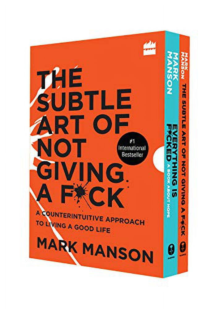 Everything is + subtle art (Mark Manson Box Set), 9780063016651, Paperback,  