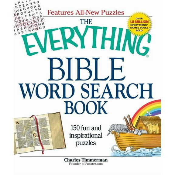 Everything(r) The Everything Bible Word Search Book: 150 Fun and Inspirational Puzzles, (Paperback)