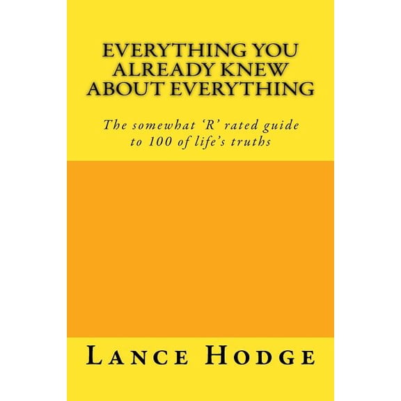 Everything you already knew about everything (Paperback)