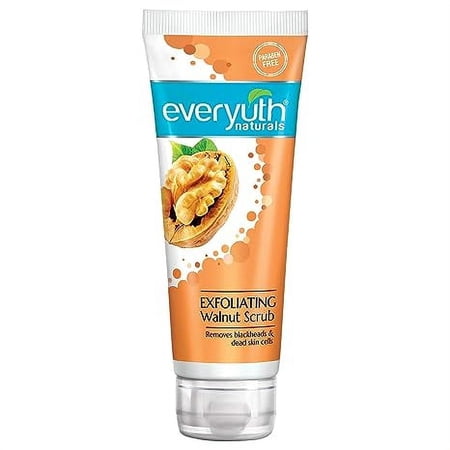 Everyuth Naturals Exfoliating Walnut Scrub, 100gm, Tube