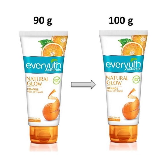 Everyuth Naturals Glow Orange Peel Off Mask