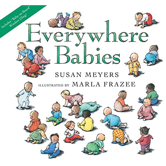 Pre-Owned Everywhere Babies Lap Board Book Paperback - USED