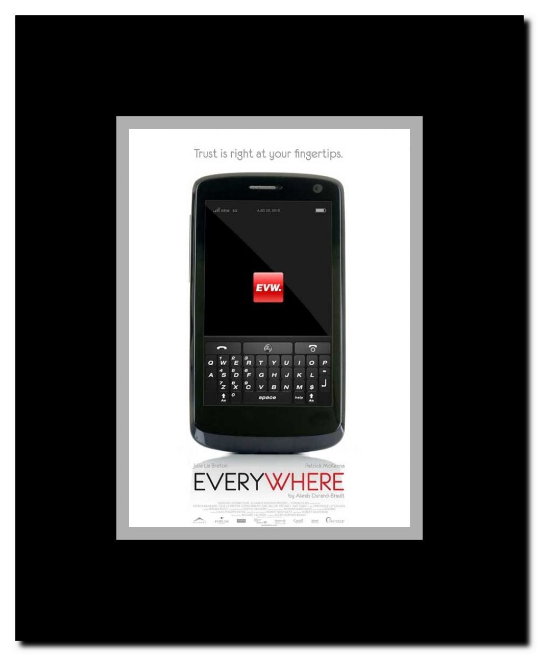 Everywhere Framed Movie Poster