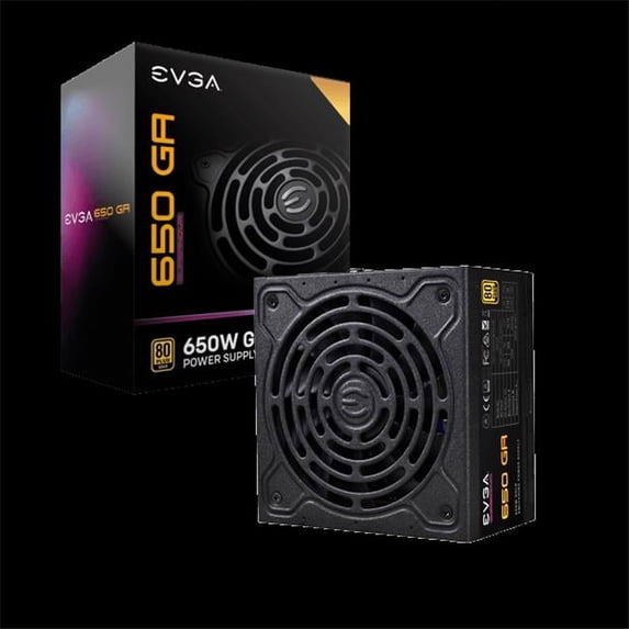 Evga SuperNOVA Power Supply - Internal, Compact - 120V, 230V Input - 650W