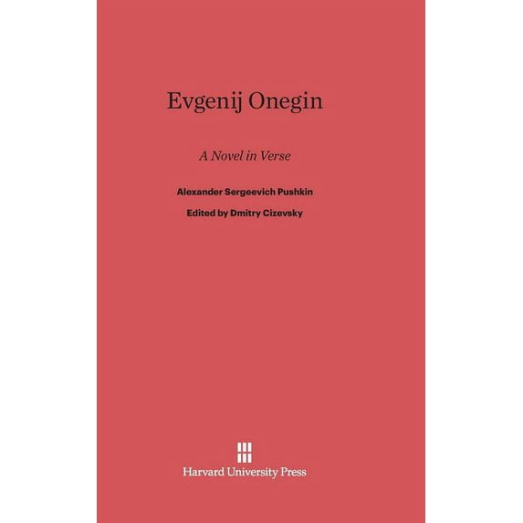 Evgenij Onegin: A Novel in Verse, (Hardcover)
