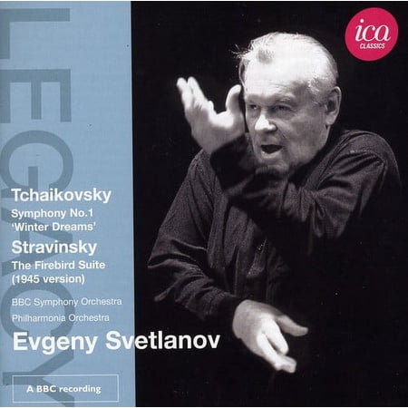 Evgeny Svetlanov - Symphony No. 1 / Firebird Suite (1945) - Music & Performance - CD