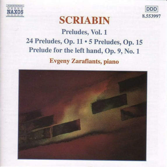 Evgeny Zarafiants - Preludes Vol 1 - Music & Performance - CD