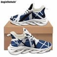 thumbnail image 1 of Evh Stripe Design Casual Flat Shoes Street Fashion Rock Trend Sneakers Women Classic Popular Non-slip Running Shoes, 1 of 7
