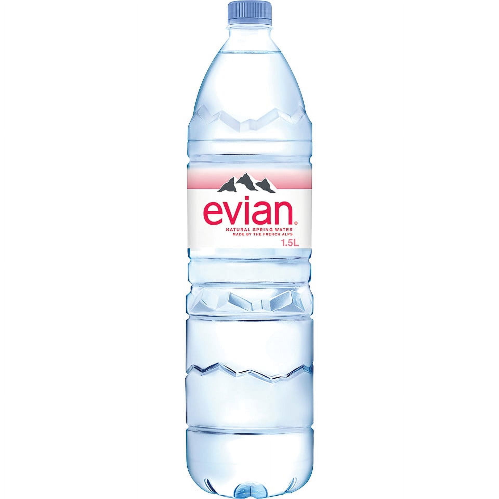 Evian Natural Spring Water, 1.5 lt Bottle
