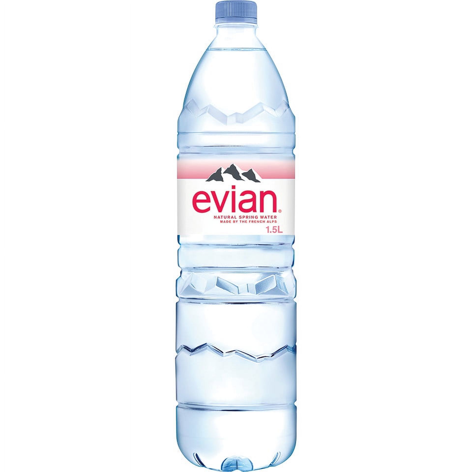 Evian Natural Spring Water 1 5 Lt Plastic Bottle Walmart Evian Natural Spring Water 1 5 Lt Plastic Bottle Walmart
