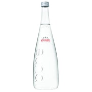 Evian Natural Spring Water, 25.3 Fl Oz, Glass, 12-Pack