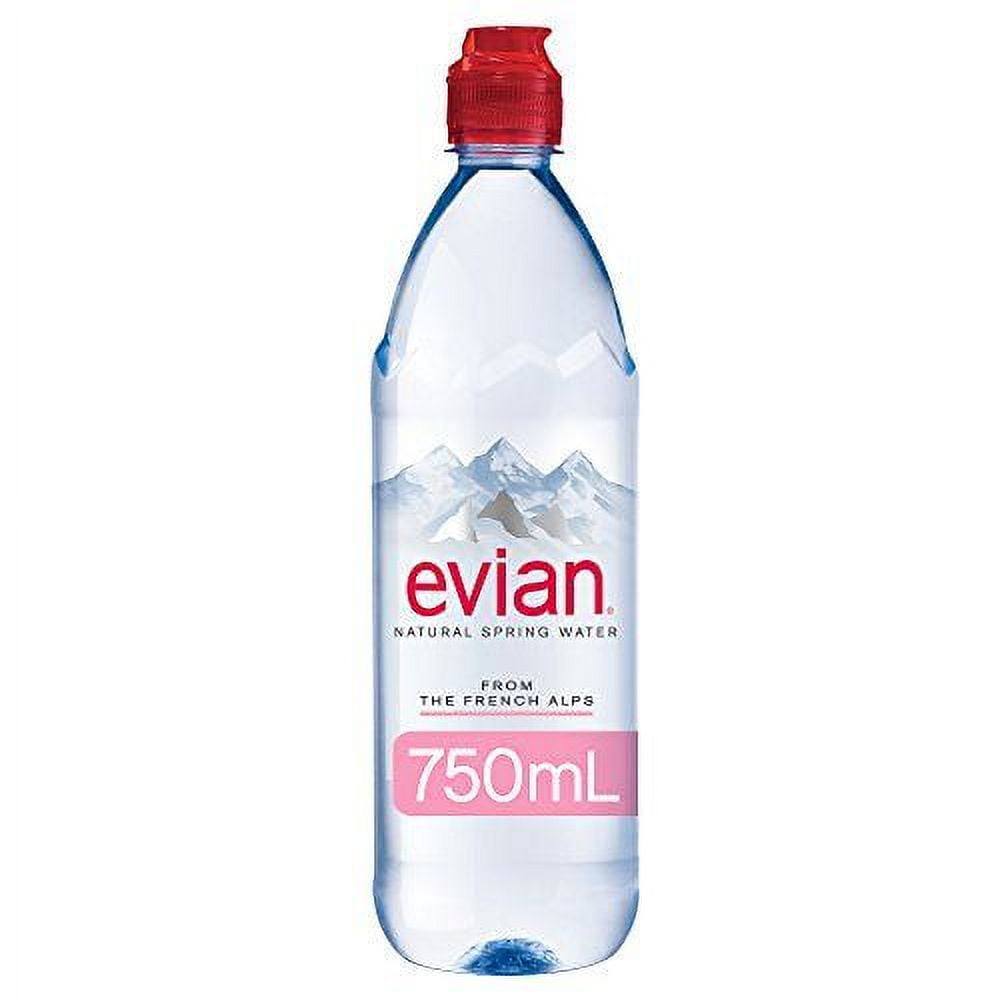 Evian Sportcap750 Ml X 12 Bottles