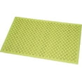 thumbnail image 1 of Evideco Bamboo Modern Checkerboard Green Bath Rug, 20"W X 31.5 inch, 1 of 4