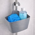 thumbnail image 1 of Evideco Wall Shower Caddy Plastic Basket with Hanger, 1 of 6