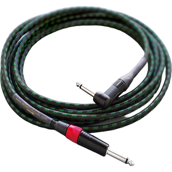 Evidence Audio The Lyric HG Instrument Cable Right to Straight Plugs 20 feet 6 m