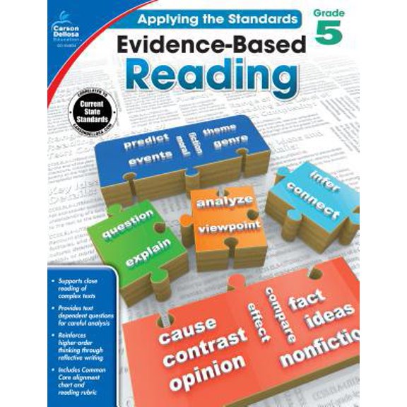 Pre-Owned Evidence-Based Reading, Grade 5 (Paperback) 1483814637 9781483814636