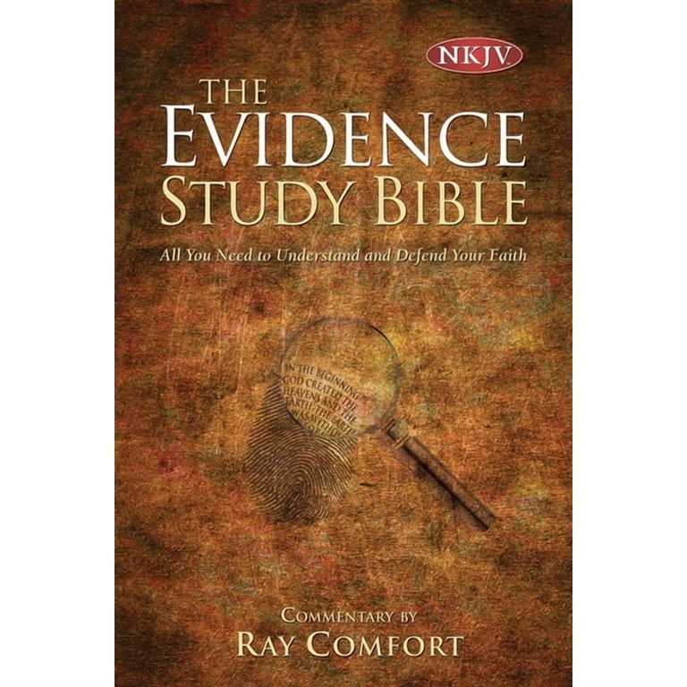 Evidence Study Bible-NKJV (Hardcover) - Walmart.com