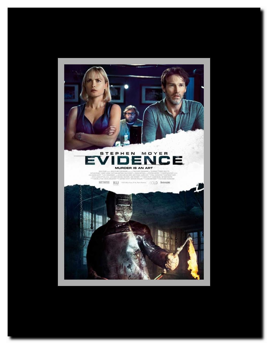Evidence Framed Movie Poster