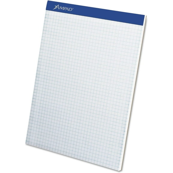 Evidence Quad Dual-Pad, Quadrille Rule, Letter Size (8.5 x 11.75), White, 100 Sheets per Pad (20-210)