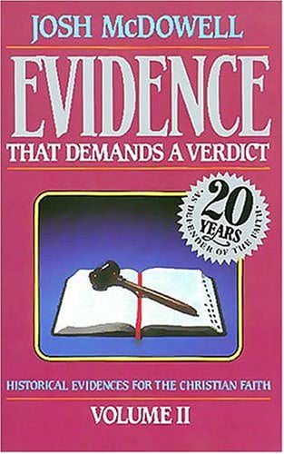 Pre-Owned Evidence That Demands A Verdict Vol. 2 Paperback Josh McDowell