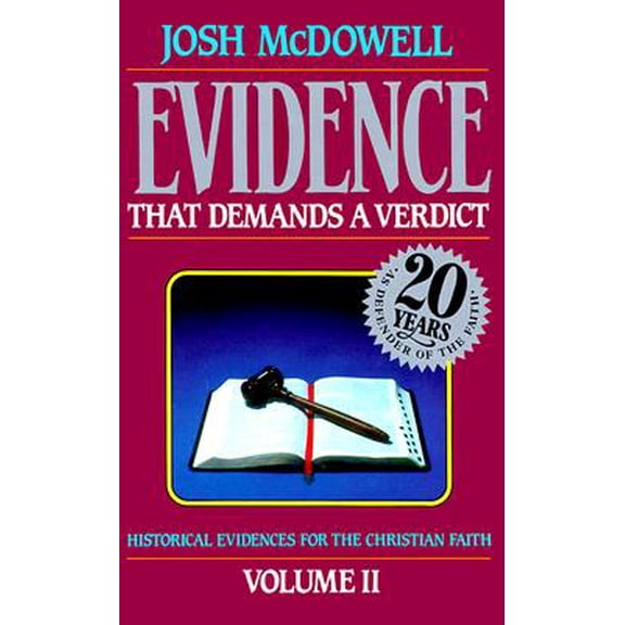 Pre-Owned Evidence That Demands A Verdict by Josh McDowell (Paperback)RELIGION / Biblical Studies / General, English