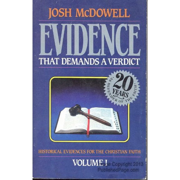 Pre-Owned Evidence That Demands a Verdict (Paperback) by Josh McDowell