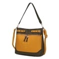 thumbnail image 1 of Evie two-tone Vegan Leather Womens Shoulder bag by Mia K., 1 of 18