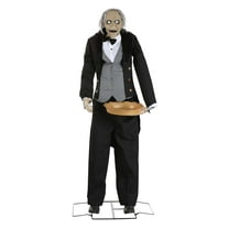 Evil Animated Greeter Butler Decoration