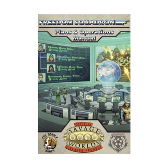 Evil Beagle Games Freedom Squadron - Plans & Operations Manual New