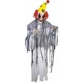 thumbnail image 1 of Evil Clown 6\' Poly Foam Prop Halloween Decoration, 1 of 2