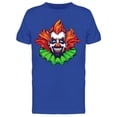 thumbnail image 1 of Evil Clown Design T-Shirt Men -Image by Shutterstock, Male x-Large, 1 of 2