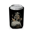 thumbnail image 1 of Evil Coffee Soft Can Cooler - Skeleton On Surfboard Drink Sleeve, Moto Can Cooler & Can Covers for Action Sport Coffee Enthusiasts, Pop Culture Skeleton Drink Cooler for Motocross Riders, 1 of 4