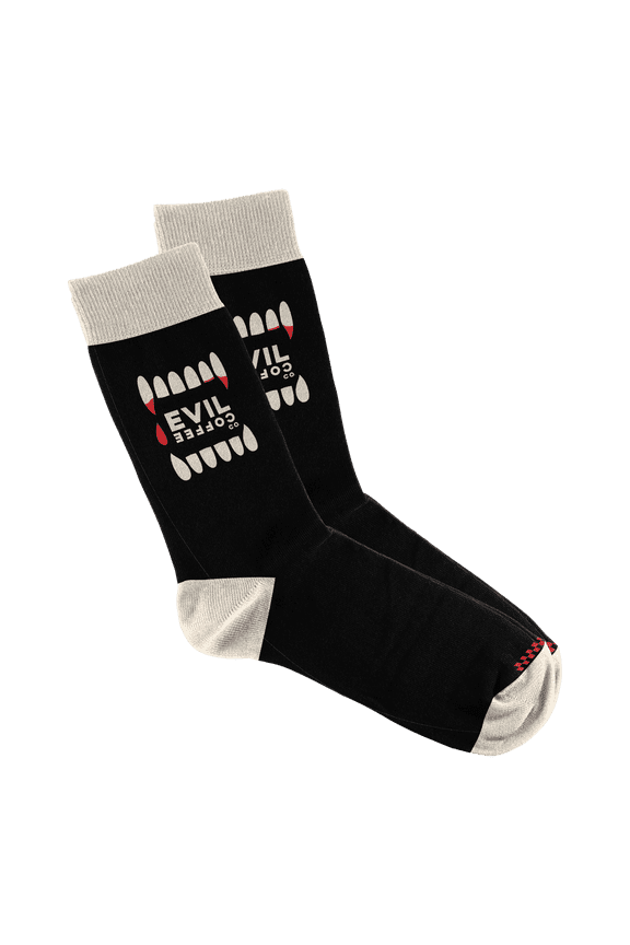 Vampire Teeth Socks